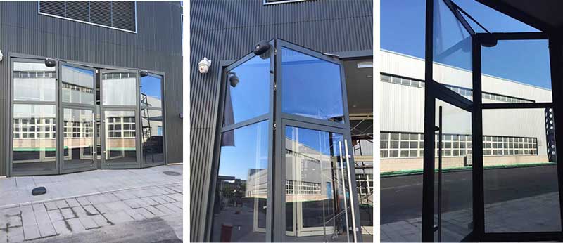 亦莊折疊門電機案例 - 中出網(wǎng)-智能出入口與停車充電門戶