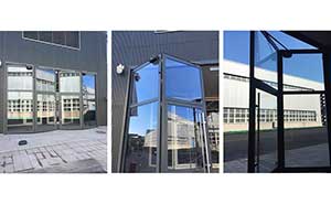 亦莊折疊門電機(jī)案例