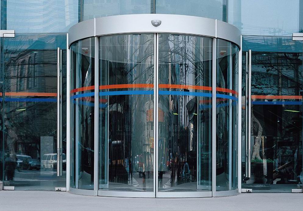 自動弧形雙層感應(yīng)門