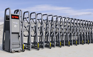 鋁合金伸縮門 - 曲美系列SQMF鋁合金伸縮門