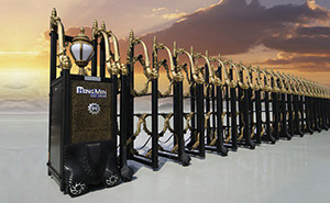 鋁合金伸縮門 - 東方神韻A-BG鋁合金伸縮門