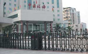 汕頭澄海國家稅務(wù)局電動(dòng)伸縮門案例