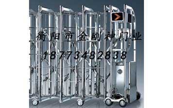 精鋼門309電動伸縮門