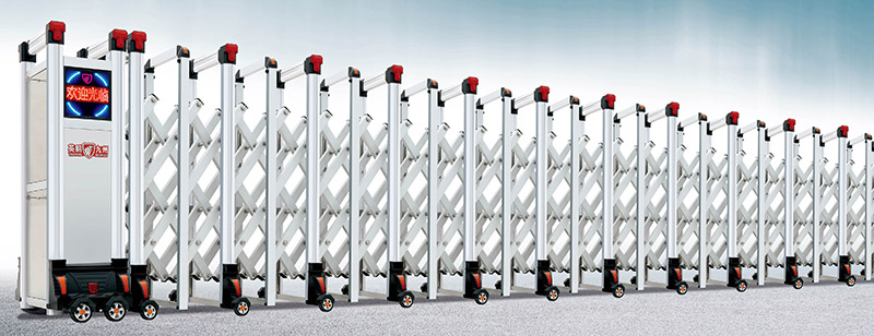 現(xiàn)代七號鋁合金伸縮門