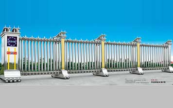 HCB-001不銹鋼金長城2號電動伸縮門