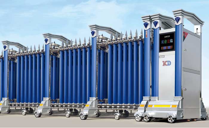 精鋼318A電動伸縮門