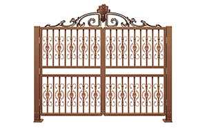 電動(dòng)折疊門(mén) - 別墅庭院懸浮折疊門(mén)