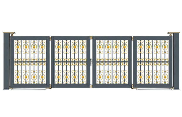 雙開懸浮折疊門1
