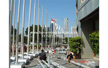 旗桿 - 鋁合金錐形旗桿