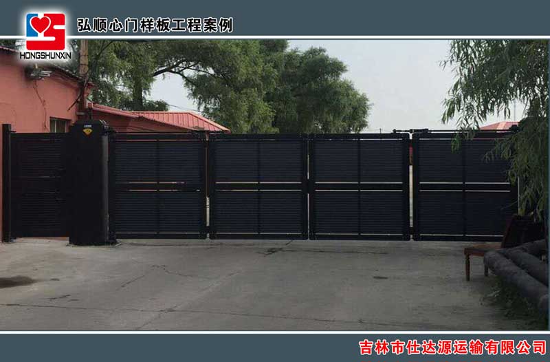 吉林市仕達(dá)源運(yùn)輸有限公司懸浮折疊門案例 - 中出網(wǎng)-智能出入口與停車充電門戶