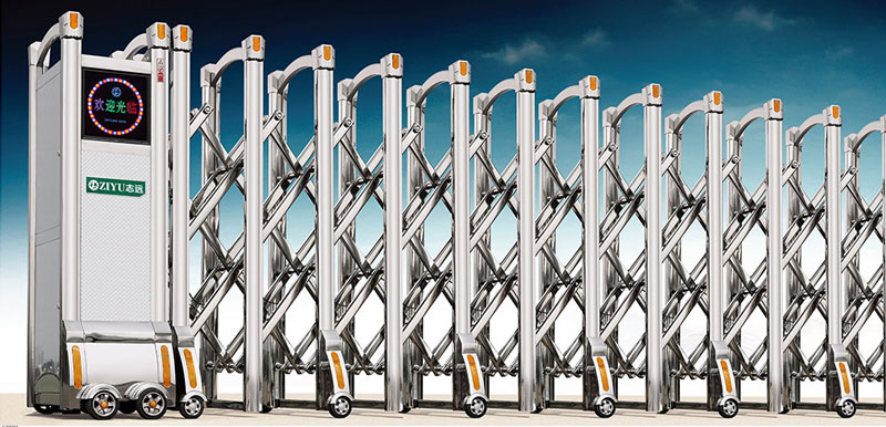 精鋼衛(wèi)士610-D不銹鋼伸縮門