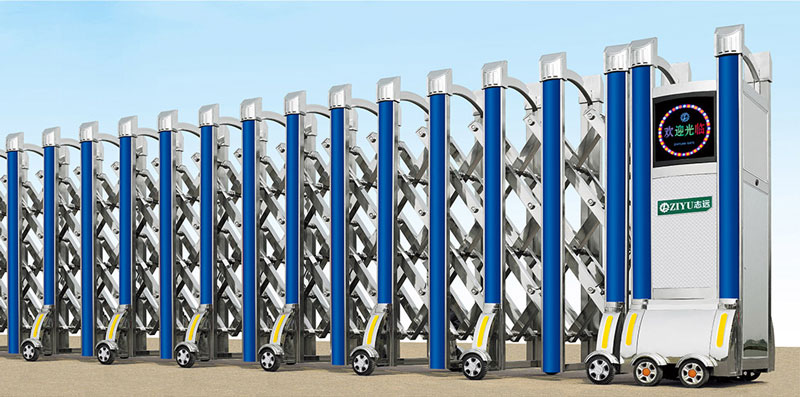 巨龍2號不銹鋼伸縮門