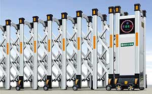 鋁合金伸縮門(mén) - 領(lǐng)航809-C鋁合金伸縮門(mén)