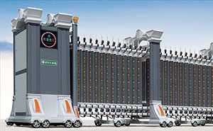 鷹騰909-C鋁合金伸縮門