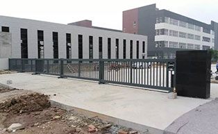 安徽馬鞍山CM702伸縮平移門工程案例