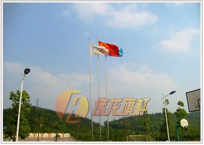 錐型手動內(nèi)置式旗桿