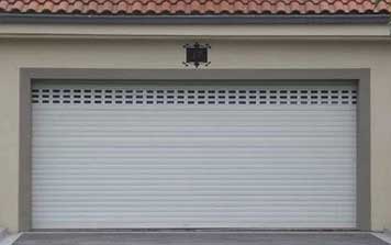 車庫鏤空鋁合金電動卷簾門