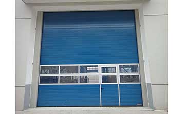 工廠透視電動(dòng)提升門