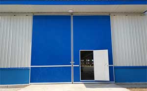 安陽(yáng)八方路橋設(shè)備有限公司工業(yè)平移門(mén)案例 - 中出網(wǎng)-智能出入口與停車充電門(mén)戶