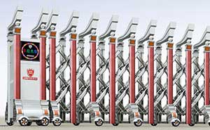 君悅-16032不銹鋼伸縮門