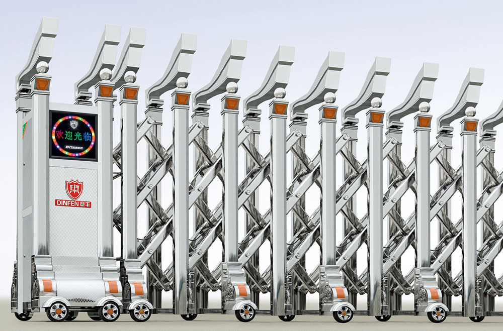 君悅-16034不銹鋼伸縮門(mén)