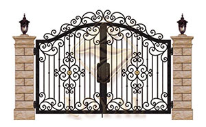 鐵藝大門 - 古典庭院門