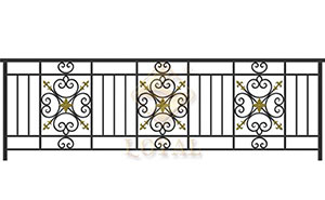 鐵藝護欄 - 高端陽臺欄桿