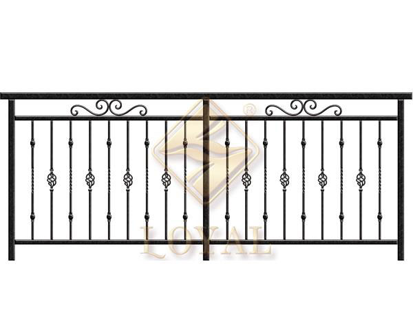 簡(jiǎn)潔陽(yáng)臺(tái)欄桿