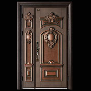 山東鉑萊供應防盜門鋁藝大門廠家直銷