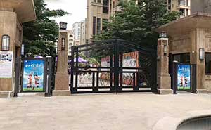 惠州天翔華利苑小區(qū)應(yīng)用廣告門(mén)案例