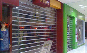 水晶卷簾門 - 水晶卷閘門