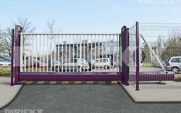 電機(jī)內(nèi)置無軌懸臂門