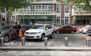 大連中山公園街道路柱案例