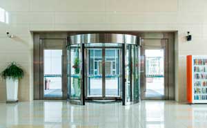 上海貝嶺大廈旋轉(zhuǎn)門案例 - 中出網(wǎng)-智能出入口與停車充電門戶