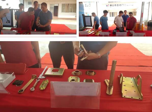 晶源門(mén)控資深結(jié)構(gòu)工程師雷坤云代表技術(shù)部向測(cè)評(píng)見(jiàn)證官程子勛秘書(shū)長(zhǎng)逐一講解