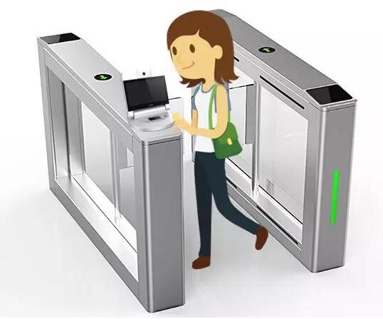 狄耐克Y3人臉識別一體機+通行閘