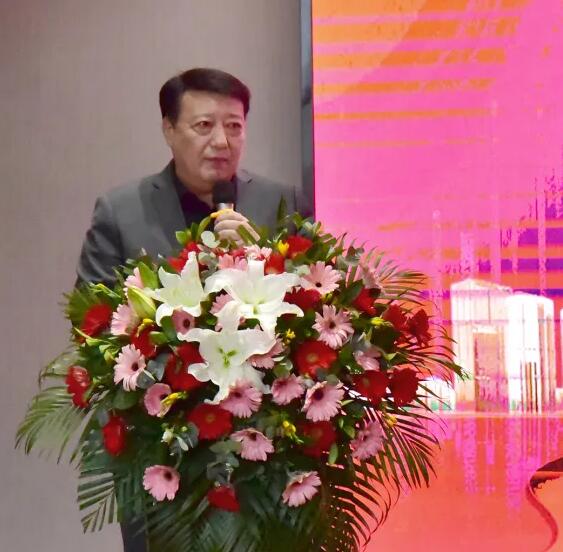 狄耐克副總經(jīng)理侯宏強在會上致辭