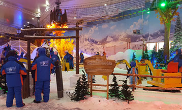 長(zhǎng)沙奧特萊斯冰雪奇園通道閘案例 - 中出網(wǎng)-智能出入口與停車充電門戶