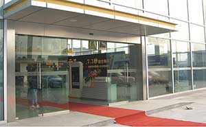 自動感應門 - CK1000純玻璃自動平移門