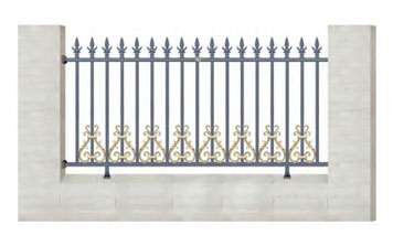 WL-18918護欄（深空灰+藝術金黃）