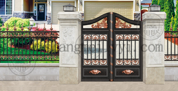 豪華庭院大門