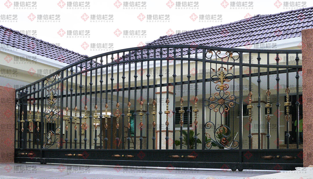 鋅鋼別墅大門(mén)JX-T699