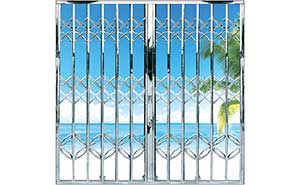 不銹鋼拉閘門 - 三混合型拉閘門2