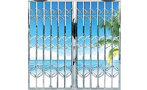 不銹鋼拉閘門 - 三混合型拉閘門3