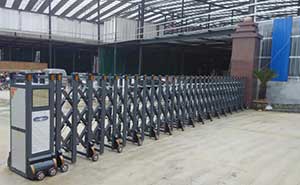 南康文建永德利建材有限公司伸縮門(mén)案例 - 中出網(wǎng)-智能出入口與停車(chē)充電門(mén)戶