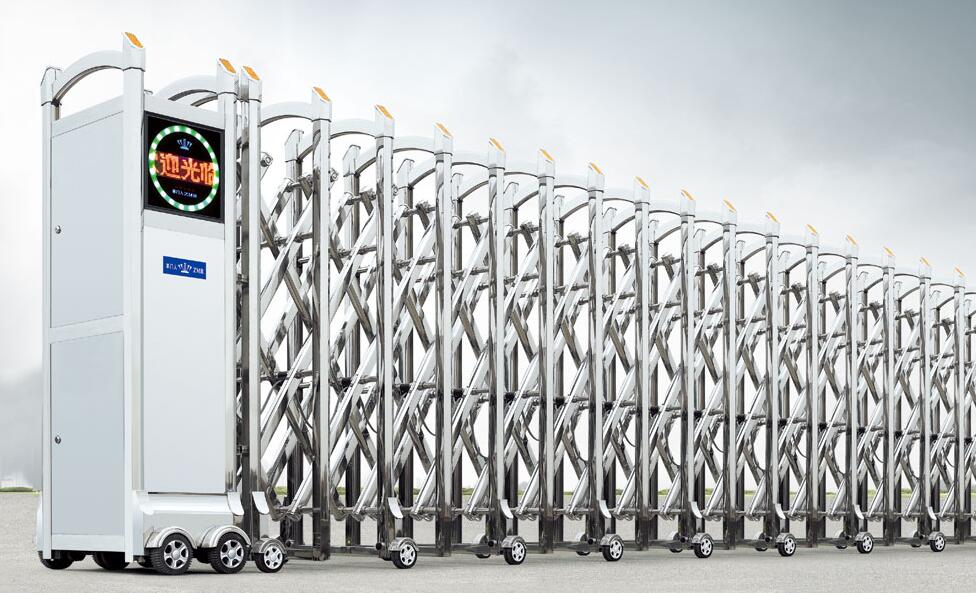 不銹鋼伸縮門(mén) - G005精鋼門(mén)