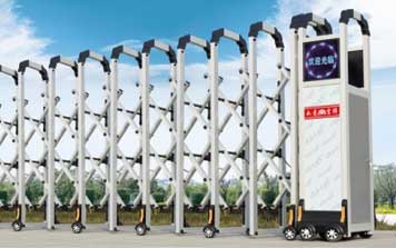 鋁合金伸縮門 - JXD-2086-霸王網(wǎng)花1號伸縮門