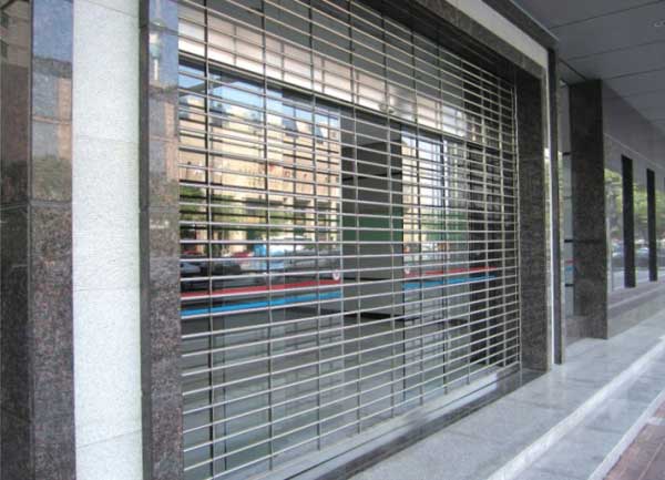 不銹鋼通花卷閘門