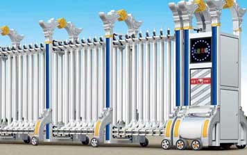 電動伸縮門 - 歐式豐收門L-8002