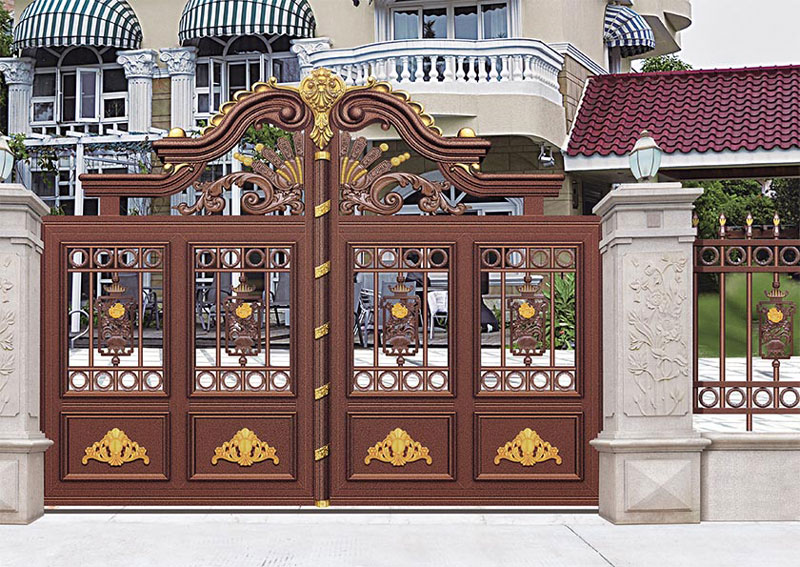 鋁藝大門 - 別墅門LV-007